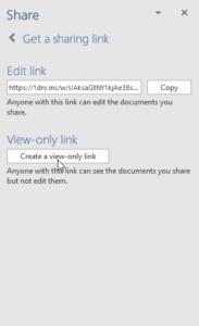MS Word 2019 new feature