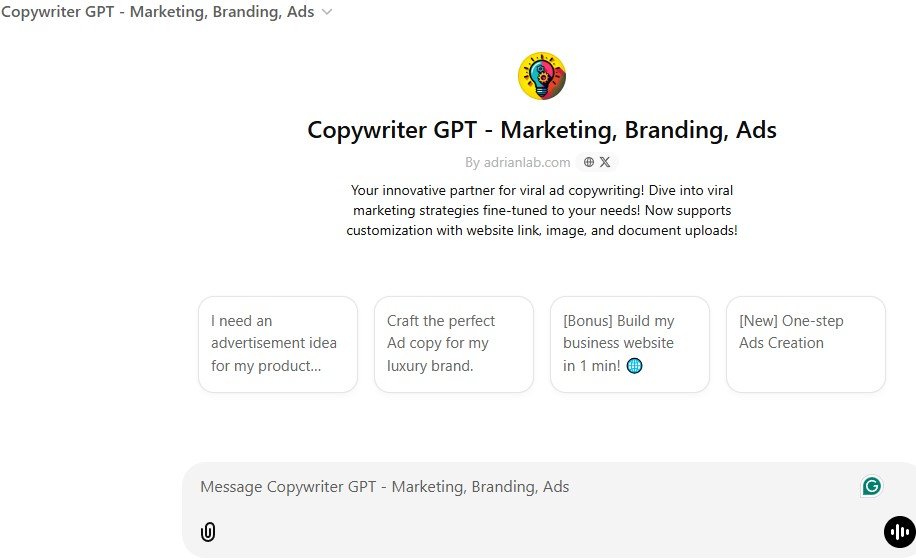 Copywriter GPT